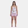 Pijama Curto Sonhart Feminino Regata Alça Fina e Short Rosa