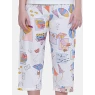 Pijama Feminino Média Regata e Calça Corsário Pat e Annie 