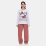Pijama Plush Feminino | Pijama Feminino Longo Tecido Plush