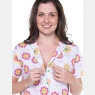  Camisola Feminina Com Botões