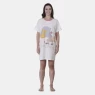 Sonhart Pijamas | Pijama Camisão Feminino manga curta Estampa Pat
