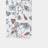 Camisola Feminina clássica Homewear manga curta Floral