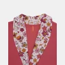 Detalhes Robe Feminino  Adulto Manga Longa Transpasse Cinto Rosa