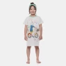 Sonhart Pijama Camisão Feminino Infantil Manga Curta Pat e Ted