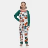 Pijama Macacão Infantil manga longa Pat e Nina