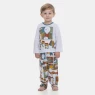 Pijama Infantil Masculino Manga Longa e Calça