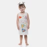 Loja Sonhart | Camisola Infantil Menina Regata Média Estampada