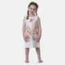 Pijamas Sonhart | Camisola Infantil Menina regata Média Estampa Pat     