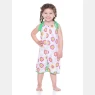 PIJAMA MACACÃO ALÇA FEMININO INFANTIL