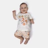 Foto Sonhart Pijama Bebê Menina Tic-Tac manga curta e short Nina e Ted