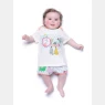Sonhart Pijamas | Kit mijão curto Bebê Menina Estampado