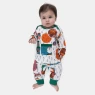 Kit Mijão Longo Bebê Menina 3 Peças Estampadas