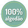 100% Algodão